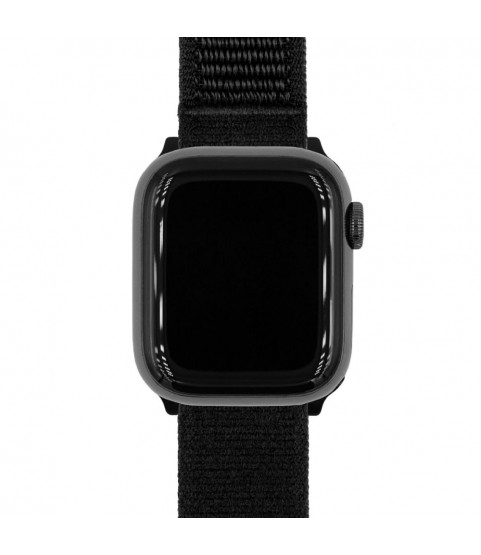 Hirsch Velcro Black Watch Strap Soft, Elastic & Versatile, 22 mm Hirsch Velcro Black Watch Strap Soft, Elastic & Versatile, 22 mm