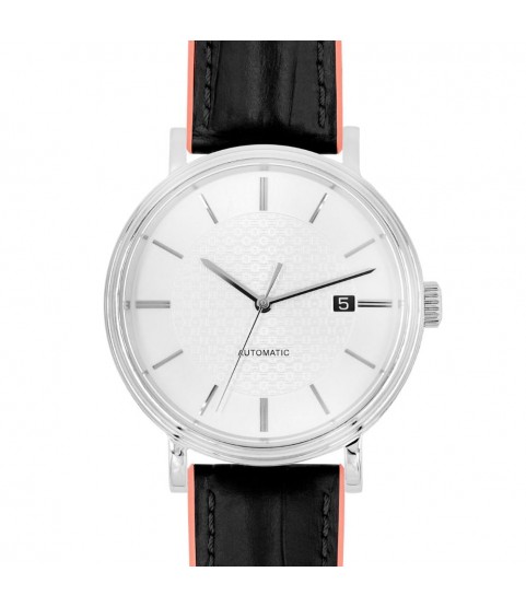 Hirsch Andy M black with pink calf leather watch strap, 20 mm, 0922328150-2-20 Hirsch Andy M black with pink calf leather watch strap, 20 mm, 0922328150-2-20
