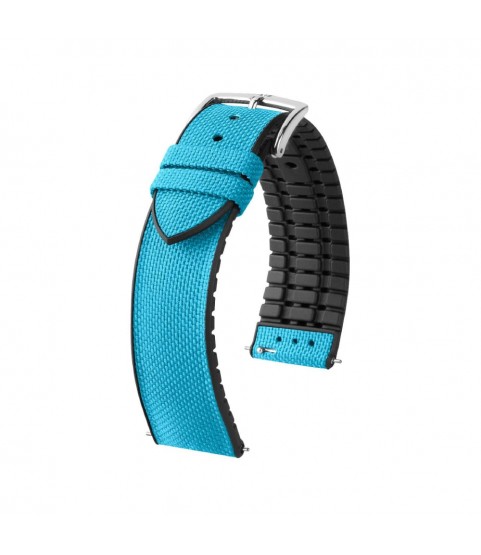 Hirsch Arne L Turquoise watch strap, 20 mm, 0925090083-2-20