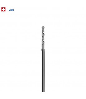 Pivot drill, hard metal VHM, shaft 1.00 mm, head 0.30 mm