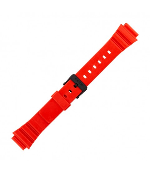 Casio plastic red watch strap 10460283 for MRW-200HC-4B