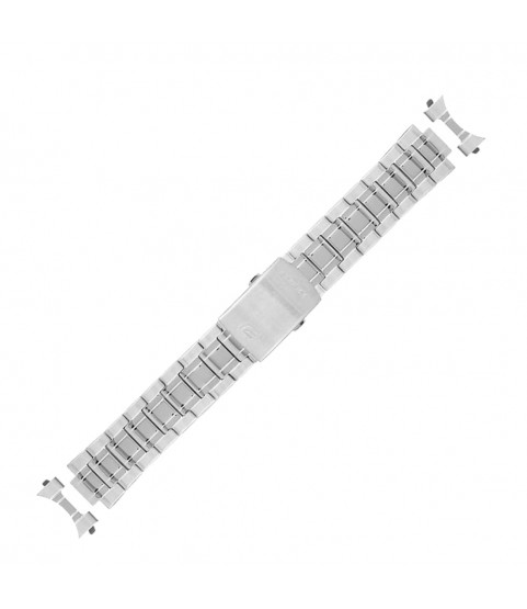 Casio stainless steel silver watch bracelet 10518247 for EFR-304D, EFR-304PG, 22 mm