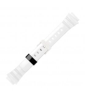 Casio plastic white watch strap 10460285 for MRW-200HC-7B, 18 mm