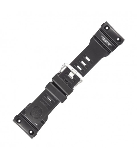 Casio plastic black watch strap 10627083 for GN-1000-1A, GN-1000B-1A, 22 mm