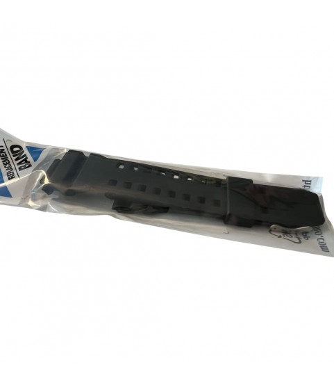 Casio plastic black watch strap 10437686 for GD-350-1, GD-350-1B, 16 mm