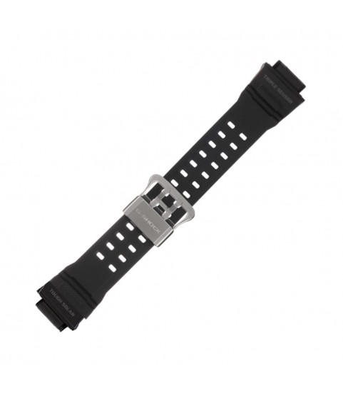 Casio plastic black watch strap 10455201 for GW-9400, GW-9400-1V, 16 mm