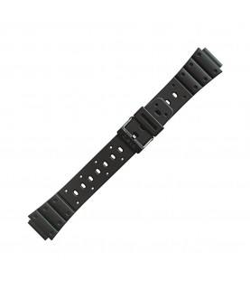 Casio plastic black watch strap 70610304 for SDB-500, TS-100, TS-200, 17 mm Casio plastic black watch strap 70610304 for SDB-500, TS-100, TS-200, 17 mm