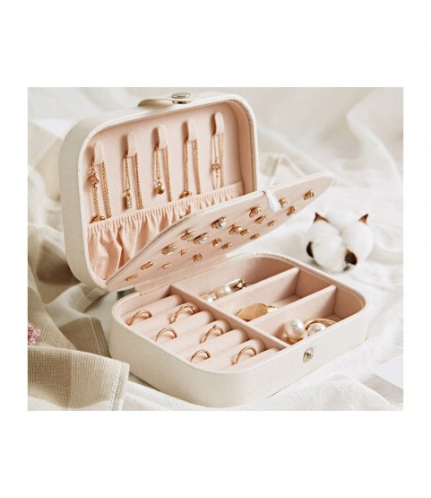 Gugita Elegant Velvet-Lined Jewellery Box Organiser