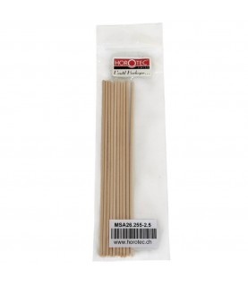 Horotec MSA26.255-2.5 pegwood Ø2.50mm (Pack Of 10) for watch parts cleaning