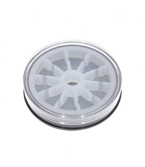 Horotec MSA17.585-35 watchmakers supplies plastic box with 10 compartments, 35 mm