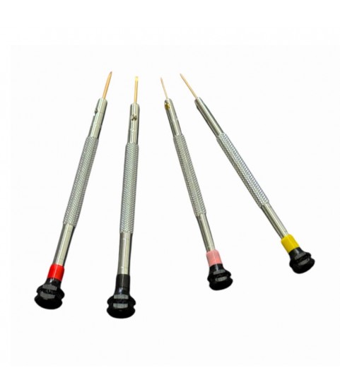 Horotec MSA01.004 set of 4 antimagnetic screwdrivers for watchmakers