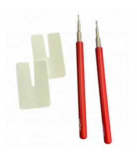 Horotec MSA05.009 pocket watch hand lifting levers tools, 1.00mm, delivered with 2x MSA70.004, lever length 105 mm Horotec MSA05.009 pocket watch hand lifting levers tools, 1.00mm, delivered with 2x MSA70.004, lever length 105 mm