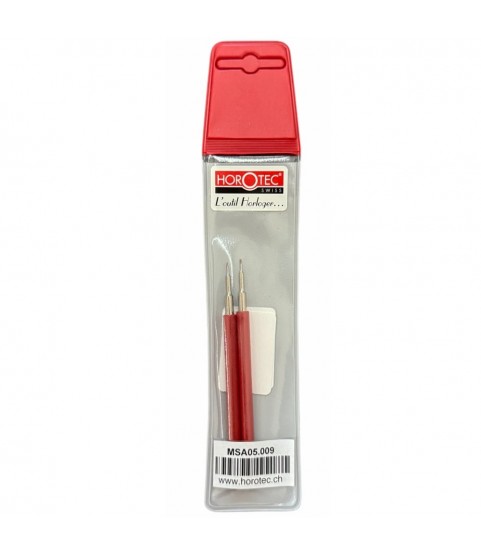Horotec MSA05.009 pocket watch hand lifting levers tools, 1.00mm, delivered with 2x MSA70.004, lever length 105 mm