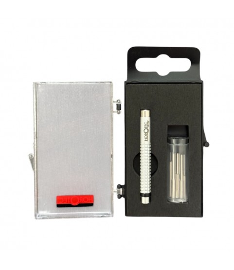 Horotec MSA10.533 pin punch bracelet tool with steel anvil, set of 11 pin punches