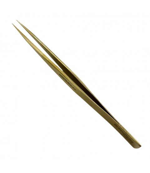 Horotec MSA12.813-AA strong and elegant tweezer for ordinary use brass, 125mm