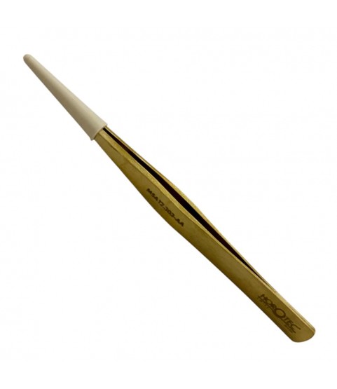 Horotec MSA12.303-AA strong and elegant tweezer for ordinary use brass, 125mm Horotec MSA12.303-AA strong and elegant tweezer for ordinary use brass, 125mm