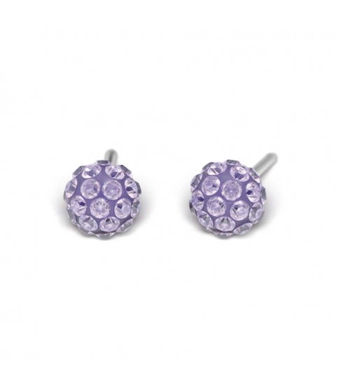 Studex silver fireball Tanzanite earrings, 4.5mm, 7522-0328 Studex silver fireball Tanzanite earrings, 4.5mm, 7522-0328