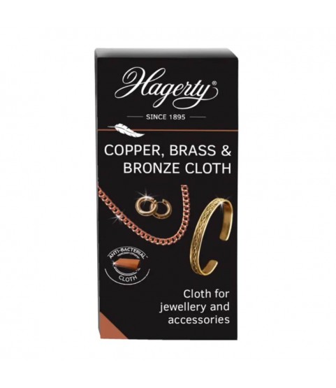 Hagerty Copper, Brass & Bronze Polishing Cloth A118072