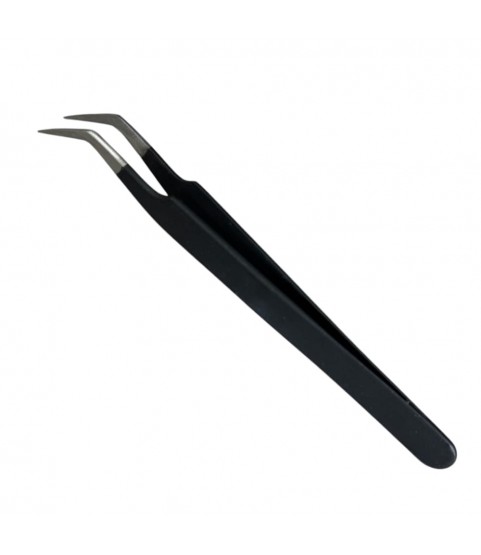 Shinezy C10 ESD curved tweezer, non-magnetic for watchmakers and jewellers, 120mm