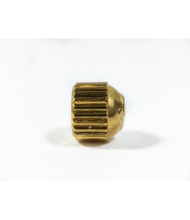 Omega gold color crown watch part 4.04 mm