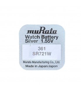 Murata 361 SR721W watch coin battery 1.55V