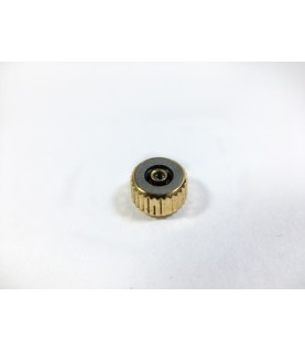 Omega gold color crown watch part 4.61 mm