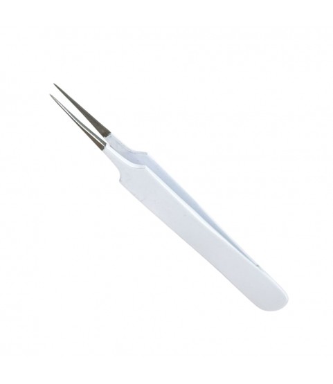 Buzzufy C16 coated short tweezer, non-magnetic 90mm