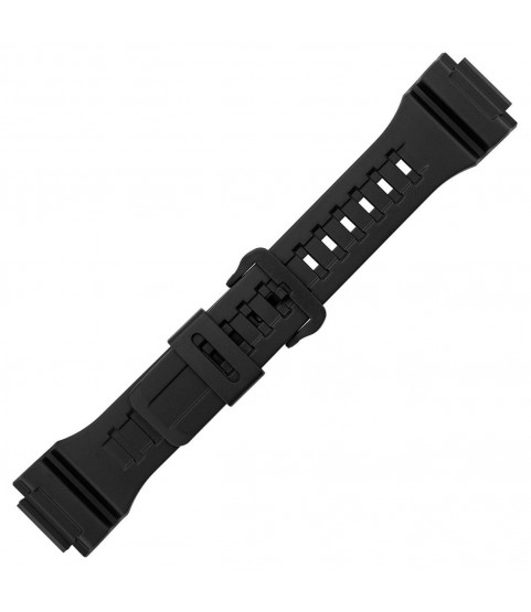 Casio plastic black watch strap 10452139 for AQ-S810W-1A4VEF, AQ-S810W-1A4V, TRT-110H-1AV, TRT-110H-1A2V, TRT-110H-2AV 28 mm