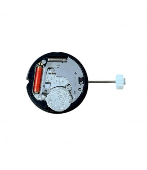 Ronda 585 quartz movement 8 3/4''' with date indication on 6 o'clock