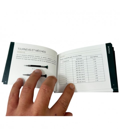 New toolbox booklet on Audemars Piguet on English and French New toolbox booklet on Audemars Piguet on English and French