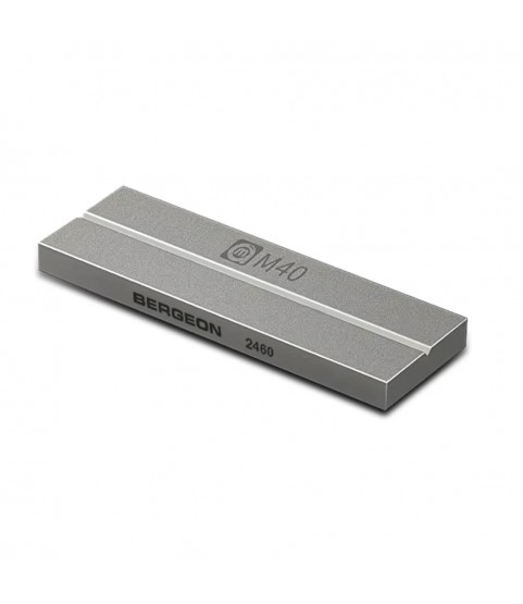 Bergeon 2460 Grinding stone for tweezer tips, 6 x 75 x 25 mm
