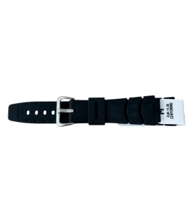 Hirsch CANYONING black rubber strap for diver watches, 20 mm, 46458850-2-20 Hirsch CANYONING black rubber strap for diver watches, 20 mm, 46458850-2-20