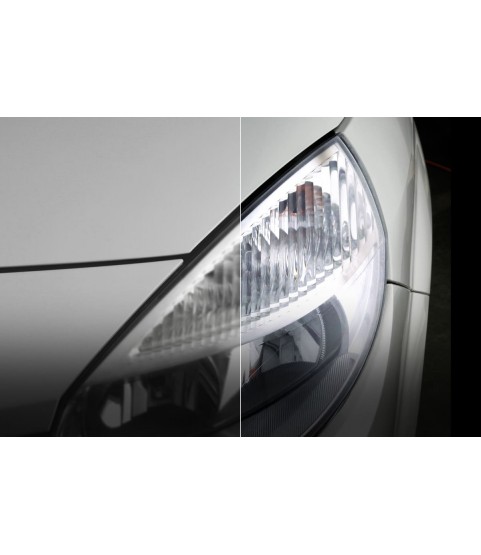 QUIXX Headlight Restoration Kit Removes Yellowing + UV Sealer Plastic Lenses, ref. 00084