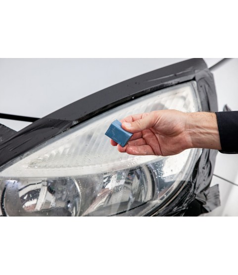 QUIXX Headlight Restoration Kit Removes Yellowing + UV Sealer Plastic Lenses, ref. 00084