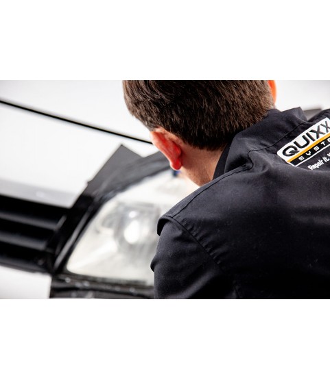 QUIXX Headlight Restoration Kit Removes Yellowing + UV Sealer Plastic Lenses, ref. 00084