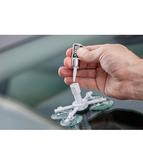 QUIXX Windshield Repair Kit for Stone Chips and Cracks, Ref. 10210 QUIXX Windshield Repair Kit for Stone Chips and Cracks, Ref. 10210