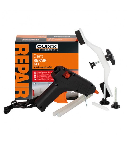 QUIXX Dent Repair Kit Bridge Puller + Glue Gun Removes Dents No Paint Damage, All Inclusive Kit, ref. 10204 QUIXX Dent Repair Kit Bridge Puller + Glue Gun Removes Dents No Paint Damage, All Inclusive Kit, ref. 10204