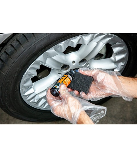 QUIXX Black Tyre Colour, Tire Restorer Deep Black 2-Step Kit, ref. 10192 QUIXX Black Tyre Colour, Tire Restorer Deep Black 2-Step Kit, ref. 10192