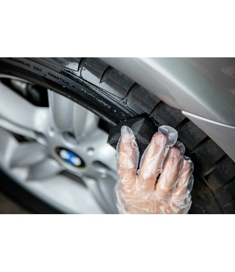 QUIXX Black Tyre Colour, Tire Restorer Deep Black 2-Step Kit, ref. 10192 QUIXX Black Tyre Colour, Tire Restorer Deep Black 2-Step Kit, ref. 10192