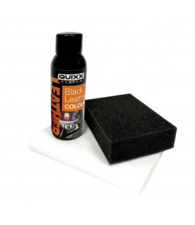QUIXX Black Leather Colour BLC Car Interior Dye Restores Faded Leather, All-Inclusive Kit, ref. 10347