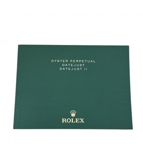 Rolex Datejust Booklet, 2013, English