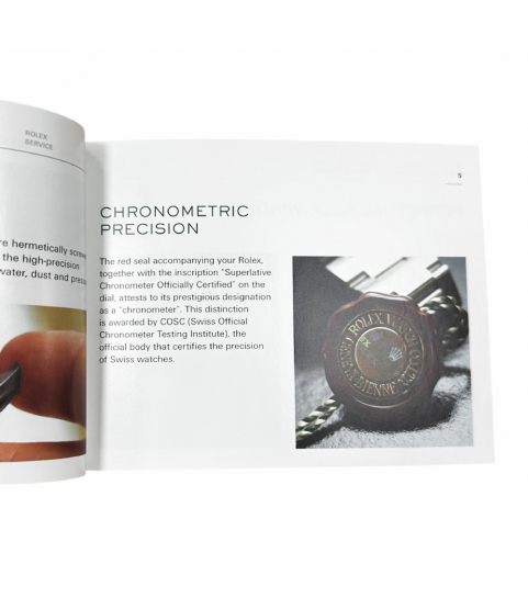 Rolex Datejust Booklet, 2013, English