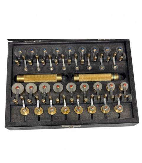 Bergeon 5356 Set of 34 Mainspring Winders for Left and Right Hand