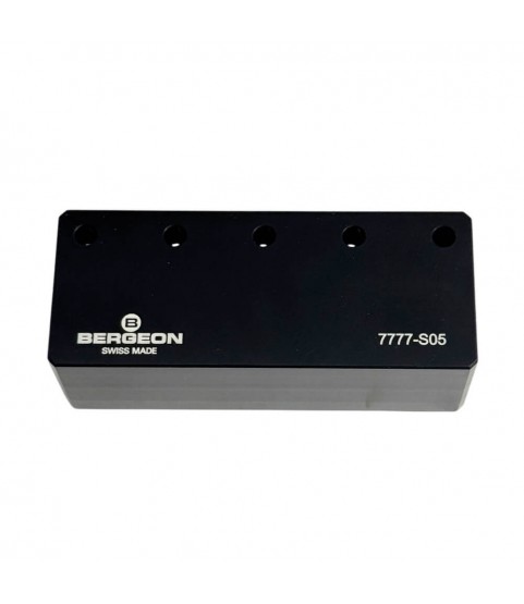 Bergeon 7777-S05 Screwdriver Stand POM-C Plastic for 5 Screwdrivers
