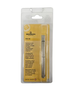 Bergeon 7217-H Stainless Steel Screwdriver with 4 Interchangeable Blades