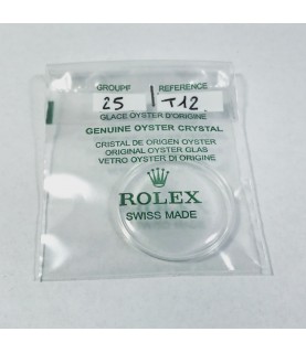 Rolex 25-T12 Old model dome crystal glass 5500, 5501, 1030, 6426, 1007, 1022, 5520