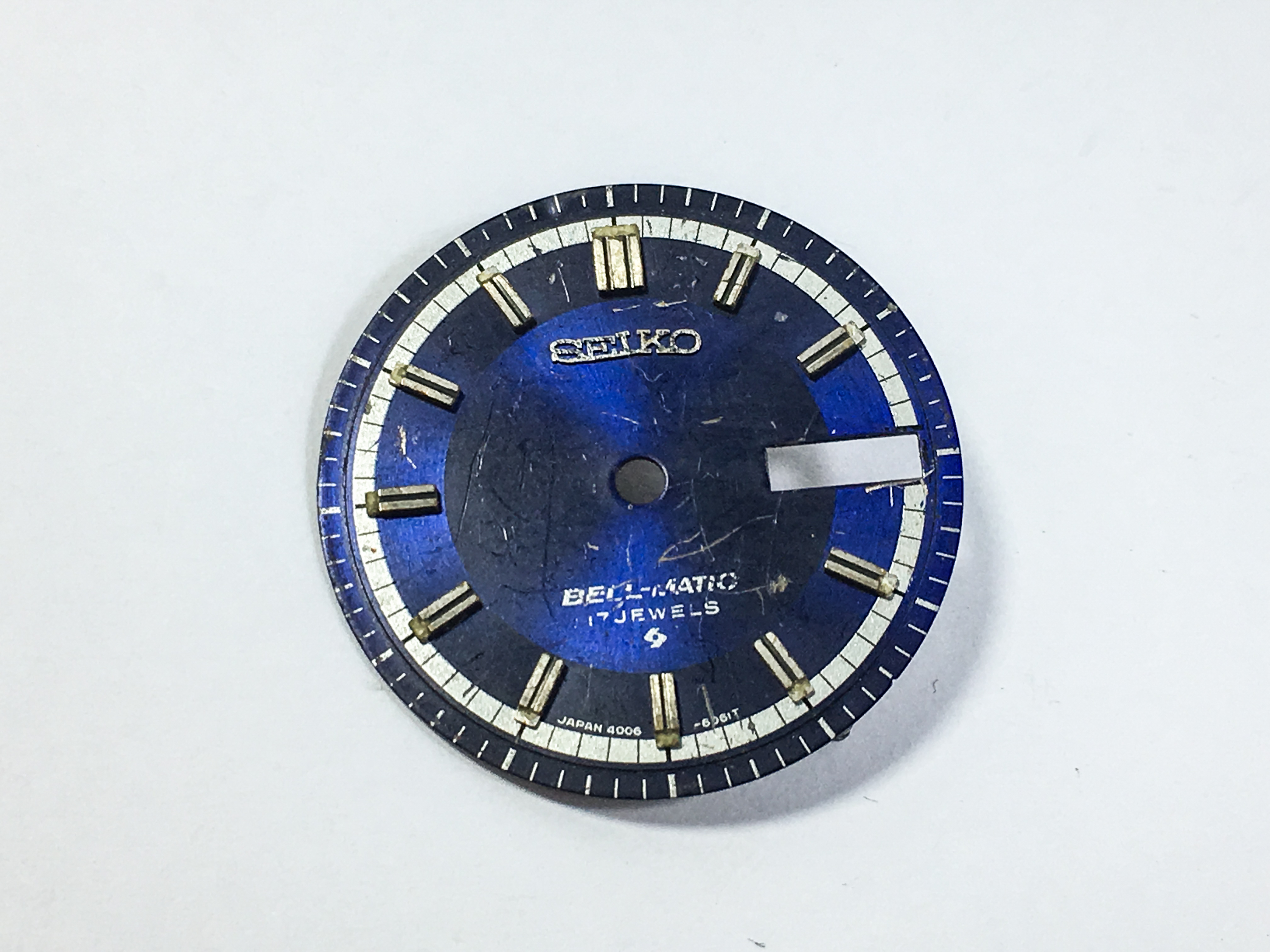 Adgang væv hit Seiko 4006A Bell-Matic watch dial part - Seiko