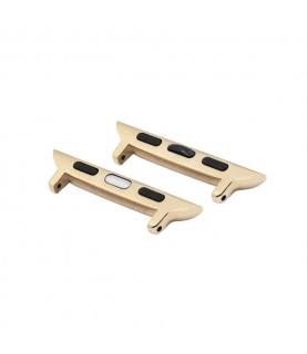 Adapter for Apple Watch Hirsch, Gold, Attachment width in 22 mm, ref. AD1000-1-44 Adapter for Apple Watch Hirsch, Gold, Attachment width in 22 mm, ref. AD1000-1-44