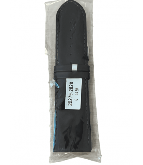 Polo Soft Calf Leather Strap 28mm – Dark Brown, Smooth, With Stitches Polo Soft Calf Leather Strap 28mm – Dark Brown, Smooth, With Stitches