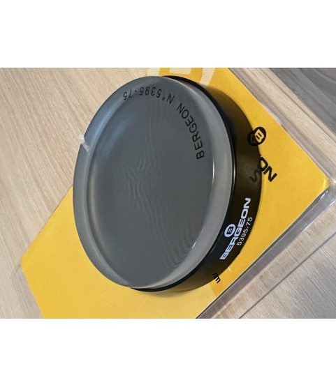 SMALL DAMAGE: Bergeon 5395-75 soft gel casing cushion transparent 75 mm – SEE PHOTOS SMALL DAMAGE: Bergeon 5395-75 soft gel casing cushion transparent 75 mm – SEE PHOTOS